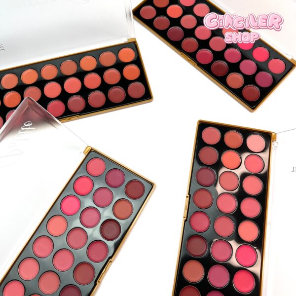 پالت رژ 24 رنگ